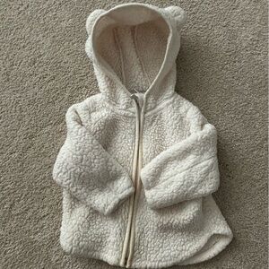 Old Navy Cream Kids Jacket with Bear Ears